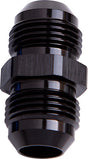 Male Flare Union -20AN Black -20AN To -20AN Straight AF815-20BLK - Aeroflow