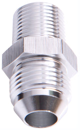 Male Flare -10AN To 1/4" NPT Black Male Flare To NPT Adapter AF816-10-04S - Aeroflow