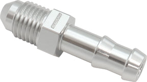 8mm Barb To -4AN Adapter Silver Male 8mm To Male -4AN AF817-05-04S - Aeroflow