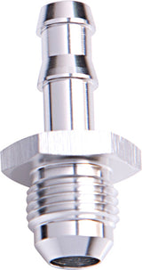 5/8" Barb To -10AN Adapter Silver Male 5/8" To Male -10AN AF817-10-08S - Aeroflow
