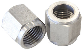 Tube Nut -6 To 3/8" Tube S/S S/S -6AN To 3/8" Hard Line AF818-06-SS - Aeroflow
