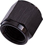 Tube Nut -12AN To 3/4" Tube Black -12AN To 3/4" Hard Line AF818-12BLK - Aeroflow