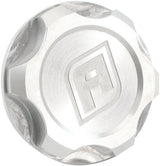 Toyota 2JZ Billet Oil Cap Filler Plug 1JZ Silver AF82-1010 - Aeroflow