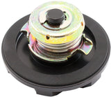 Toyota 2JZ Billet Oil Cap Filler Plug 1JZ Black AF82-1010BLK - Aeroflow