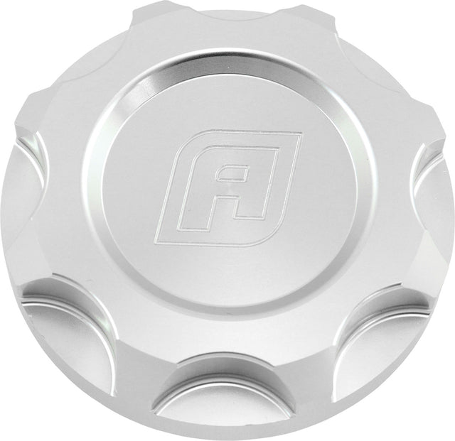 Subaru Billet Oil Cap Filler Plug EJ20 EJ25 Silver AF82-1011 - Aeroflow