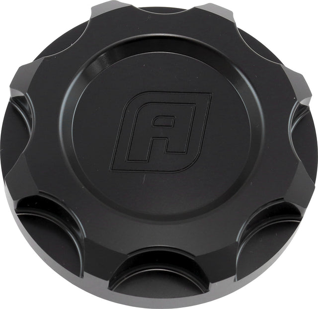 Subaru Billet Oil Cap Filler Plug EJ20 EJ25 Black AF82-1011BLK - Aeroflow