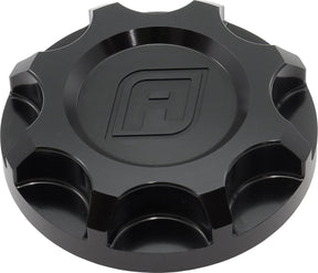 Ford Barra Billet Oil Cap Filler Plug BA BF FG Black Falcon AF82-1012 Blk AF82-1012BLK - Aeroflow