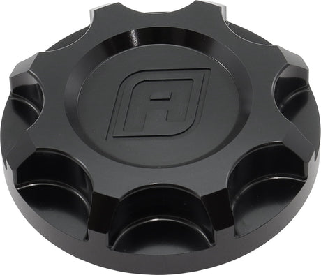 Ford Barra Billet Oil Cap Filler Plug BA BF FG Black Falcon AF82-1012 Blk AF82-1012BLK - Aeroflow
