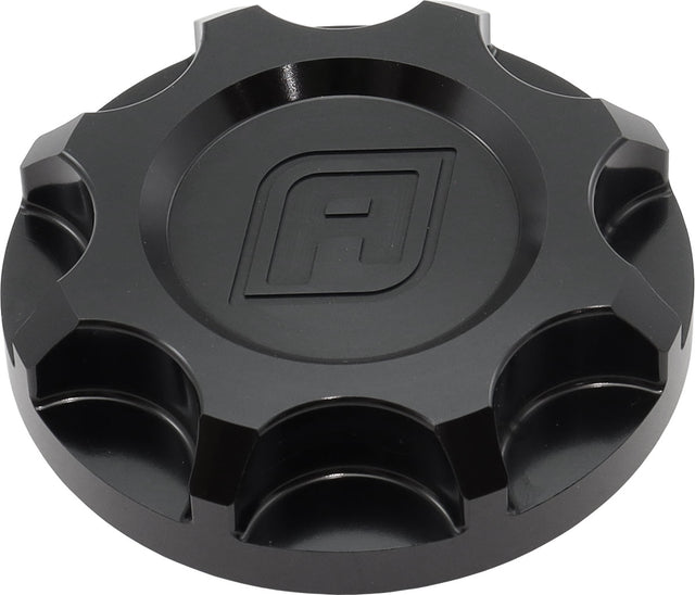 Ford Barra Billet Oil Cap Filler Plug BA BF FG Black Falcon AF82-1012 Blk AF82-1012BLK - Aeroflow