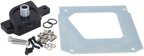 LS Chev Fabricated Oil Pan Rear Sump Oil Filter Adapter AF82-2008 - Aeroflow