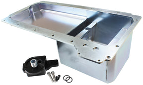 GM LS Fab Pan With Oil Filter Rear Sump Hq-Wb Style Pan AF82-2012 - Aeroflow