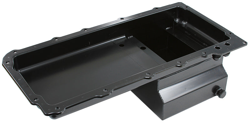 LS Chev Fabricated Oil Pan Rear Sump Hq-Wb Style Pan AF82-2014 - Aeroflow