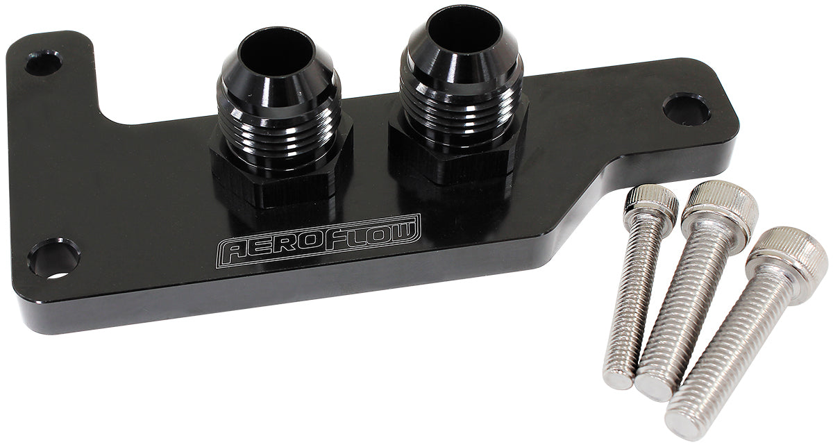 GM LS Oil Block Silmline Adapter Suits Front/Rear Pan AF82-2030 - Aeroflow