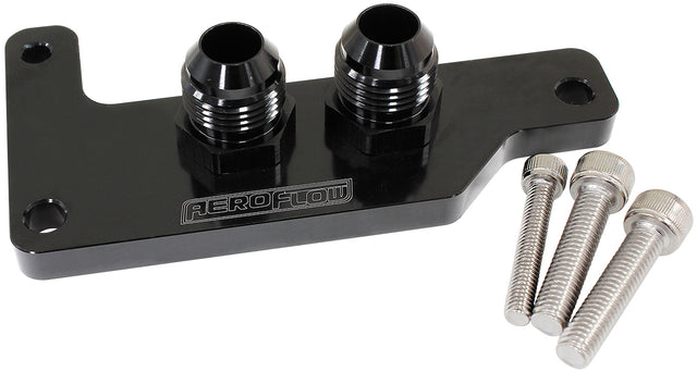 GM LS Oil Block Silmline Adapter Suits Front/Rear Pan AF82-2030 - Aeroflow