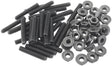 Nissan RB Oil Pan Stud Kit 82-2017 Studs Nuts M6 30 Pack AF82-2052 - Aeroflow