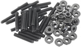 Nissan RB Oil Pan Stud Kit 82-2017 Studs Nuts M6 30 Pack AF82-2052 - Aeroflow