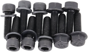 Nissan SR20 Oil Pan Bolt Kit 82-2000 M6 10 Pack AF82-2054 - Aeroflow