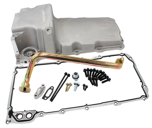 LS Retro Fit Rear Sump Oil Pan 6 Qrt With Filter Pan AF82-2301 - Aeroflow
