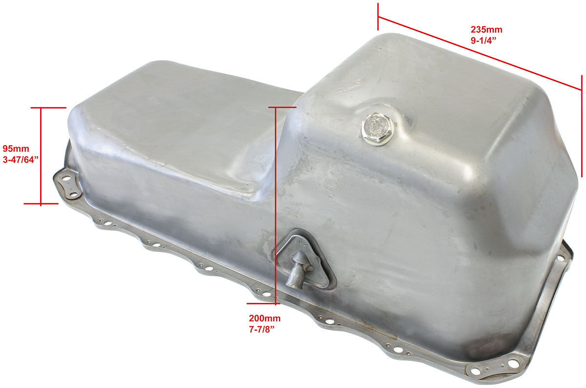 Stock Holden V8 Oil Pan 253-308 Hq Style AF82-7002 - Aeroflow