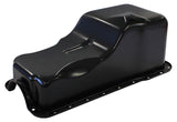 Stock Oil Pan Ford 289-302W Front Sump Black AF82-9078BLK - Aeroflow