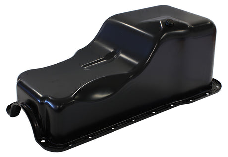 Stock Oil Pan Ford 289-302W Front Sump Black AF82-9078BLK - Aeroflow
