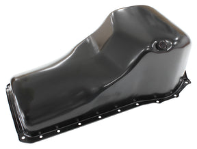 Stock Oil Pan Ford 351C Front Sump Black AF82-9310BLK - Aeroflow
