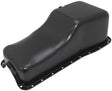 Stock Ford 429-460 V8 Oil Pan Black Steel Oil Pan Big Block AF82-9343BLK - Aeroflow