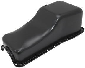Stock Ford 429-460 V8 Oil Pan Black Steel Oil Pan Big Block AF82-9343BLK - Aeroflow