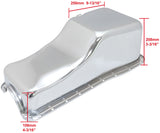 Stock Ford 429-460 V8 Oil Pan Chrome Steel Oil Pan Big Block AF82-9343C - Aeroflow