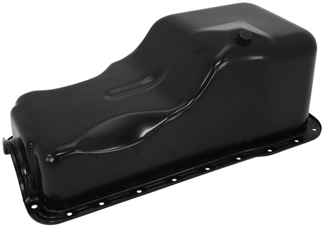 Stock Ford 351W V8 Oil Pan Black Oil Pan SBF 351W AF82-9532BLK - Aeroflow