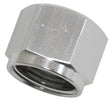 Flare Cap Female -16AN Silver -16AN Female Blank Off AF820-16S - Aeroflow
