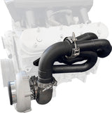 GM LS Twin Turbo Manifolds Long Runner Pair Forward V-Ban AF8200-2005 - Aeroflow