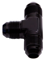 Male Flare Tee -10AN Black All Sides Male AN AF824-10BLK - Aeroflow