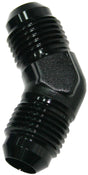 Male -8 45 Deg Union Black AF827-08BLK - Aeroflow