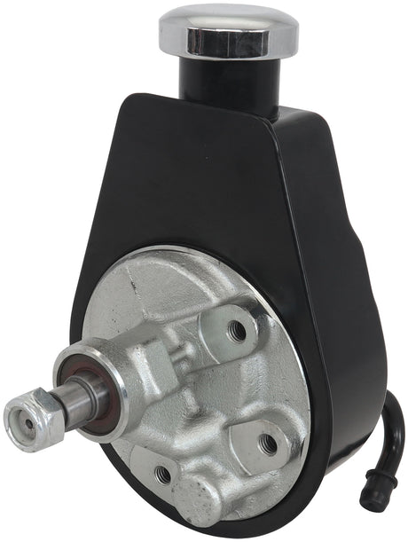 Power Steering Saginaw Pump Black Keyway Shaft No Pulley AF83-1000BLK - Aeroflow
