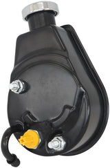 Power Steering Saginaw Pump Black Keyway Shaft No Pulley AF83-1000BLK - Aeroflow