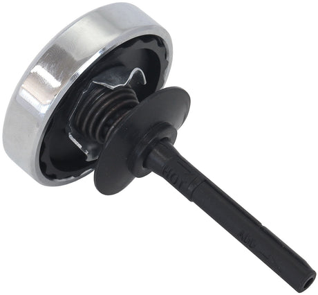 Chrome P/S Dipstick Cap & Covepower Steering Pump GM Saginaw AF83-1001 - Aeroflow