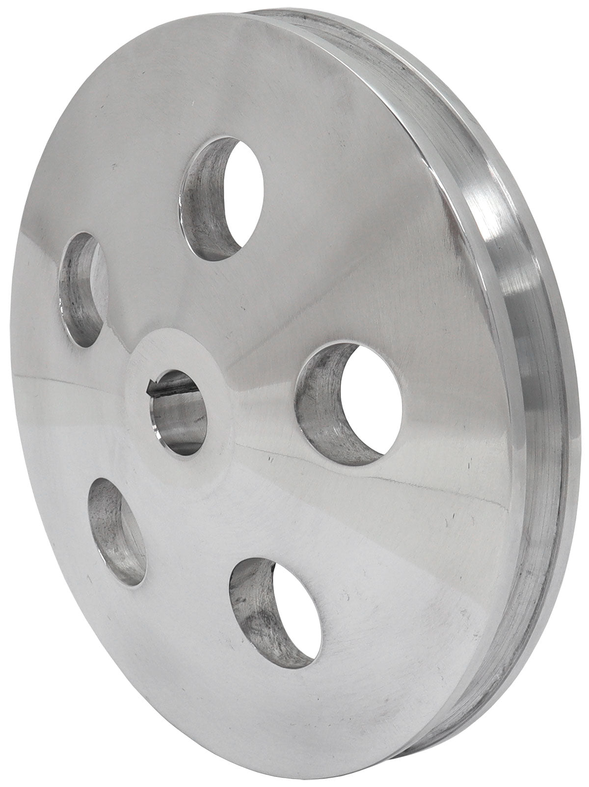 Power Steering Pulley Single Polished 5/8 Shaft GM Saginaw AF83-1003 - Aeroflow