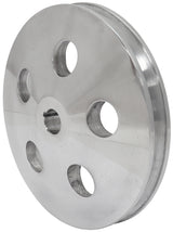 Power Steering Pulley Single Polished 5/8 Shaft GM Saginaw AF83-1003 - Aeroflow