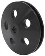 Power Steering Pulley Single Black 5/8 Shaft GM Saginaw AF83-1003BLK - Aeroflow