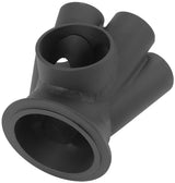 6 Into 1 Turbo Merge Collector V-Band GT42 50mm Wastegate Round AF8310-4000 - Aeroflow