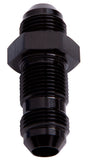 Straight Bulkhead -20AN Black Bulkhead Nut Separate AF832-20BLK - Aeroflow