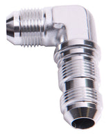 90 Deg Bulkhead -4AN Silver Bulkhead Nut Separate AF833-04S - Aeroflow