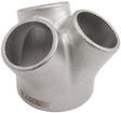 3 Into 1 Turbo Merge Collectorcast 1x 2" ID To 3x 1-1/4" Uniround AF8370-9898 - Aeroflow