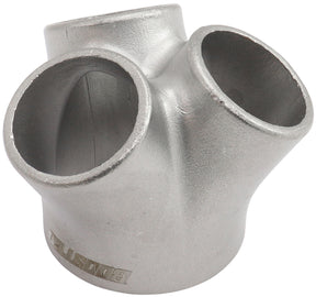 3 Into 1 Turbo Merge Collectorcast 1x 2" ID To 3x 1-1/4" Uniround AF8370-9898 - Aeroflow