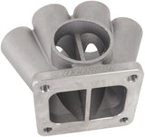 6 Into 1 Turbo Merge COLLECTORT4 Twin 54mm ID Wastegate AF8377-1000 - Aeroflow