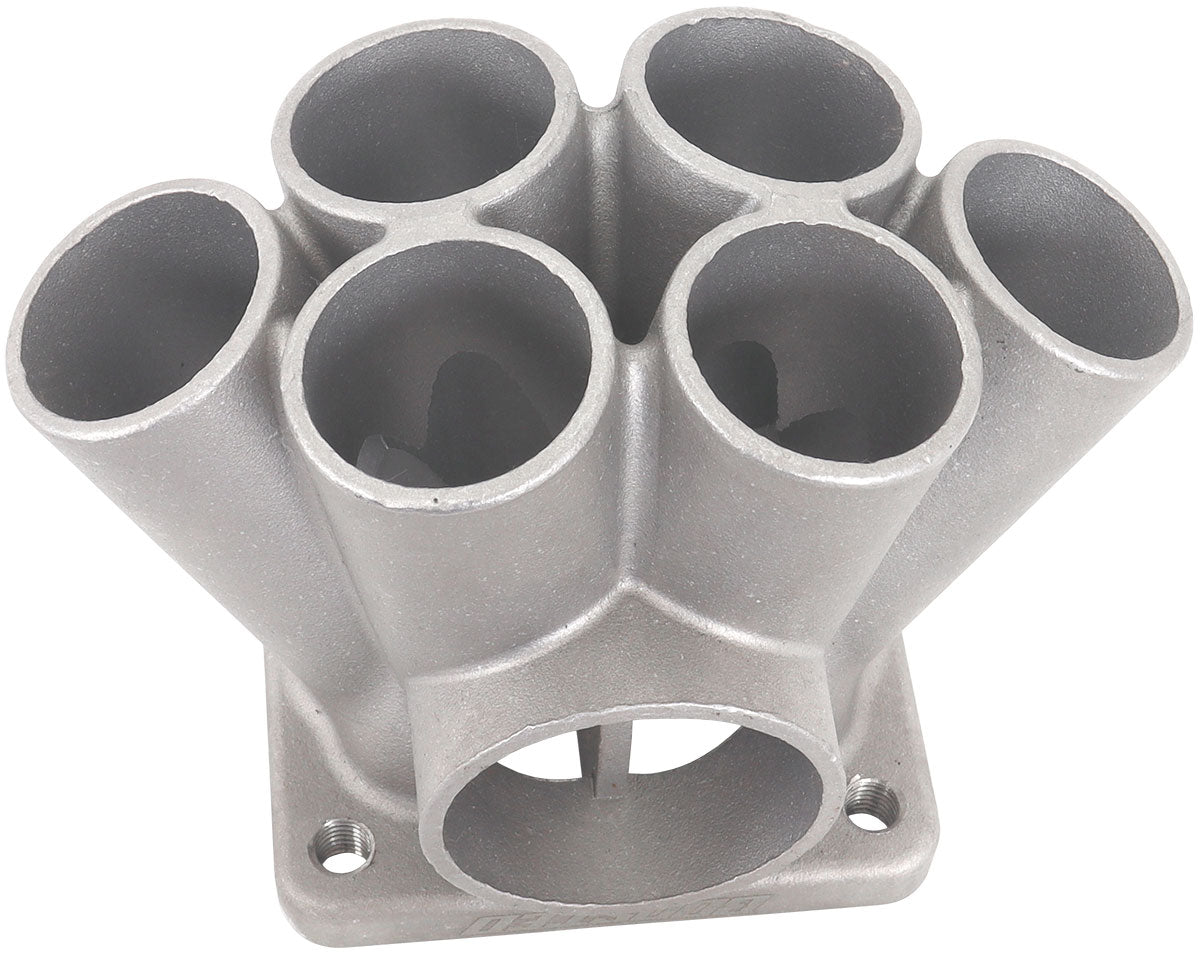 6 Into 1 Turbo Merge COLLECTORT4 Twin 54mm ID Wastegate AF8377-1000 - Aeroflow