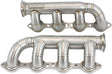 GM LS Twin S/S Turbo Manifoldspair Forward Facing V-Band AF8400-2000 - Aeroflow
