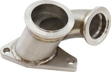 Subaru EJ25 Twist Mount S/S Turbo Adapter V-Band GT30 45mm EJ20 AF8405-1200 - Aeroflow