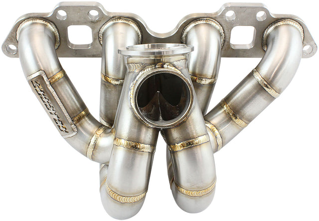Nissan SR20 GT30 S/S V-Band Turbo Manifold High Mount 45mm AF8405-7000 - Aeroflow